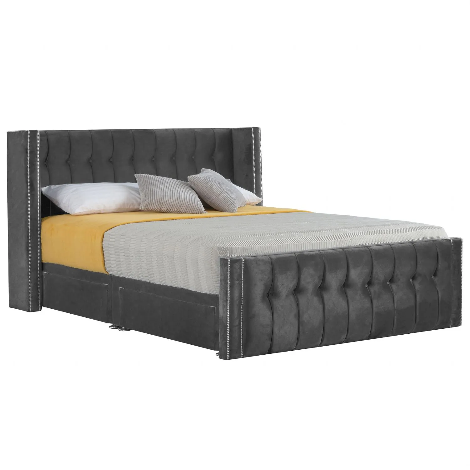 Granite Byrd Super King Size Bed Frame