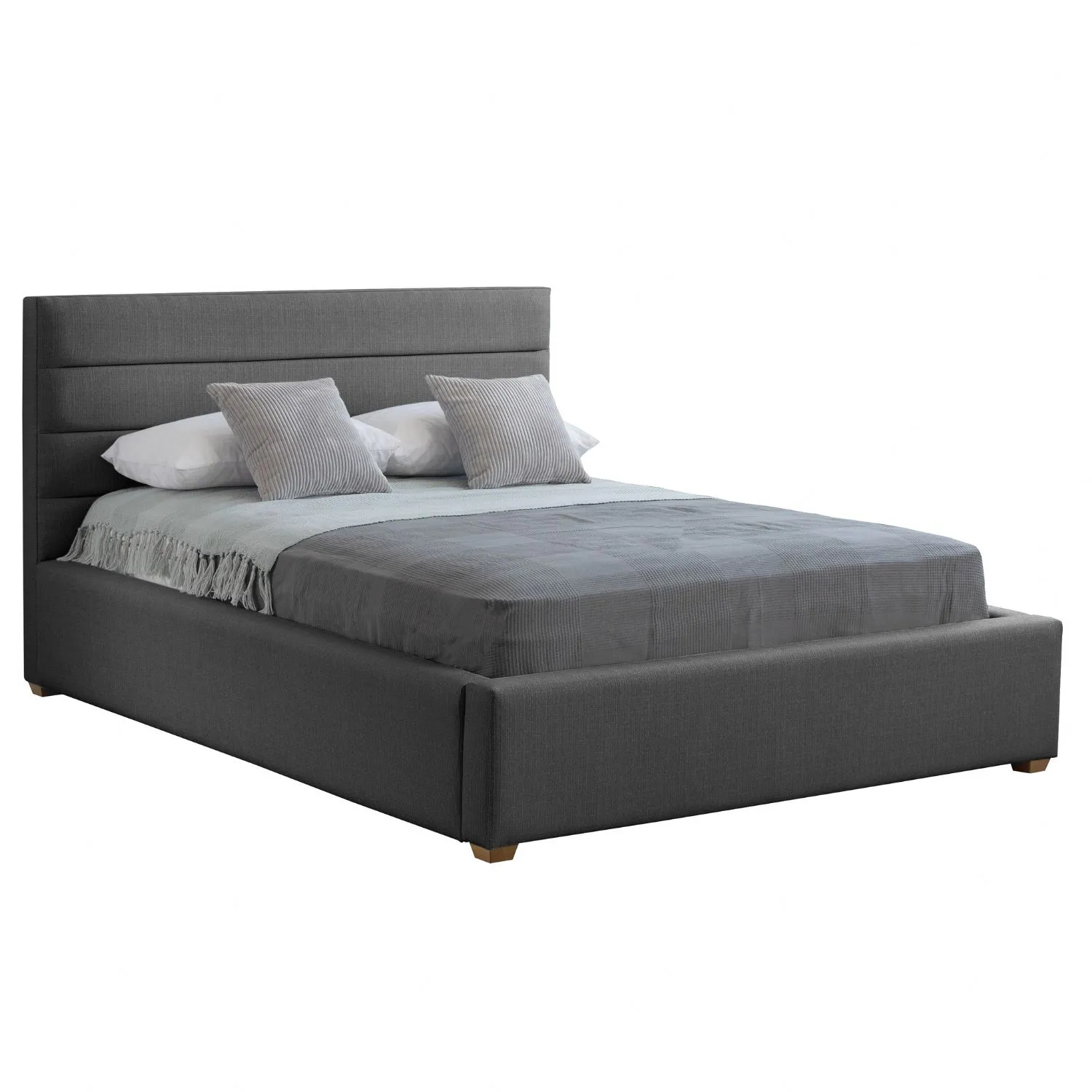 Grey Clove Double Bed Frame