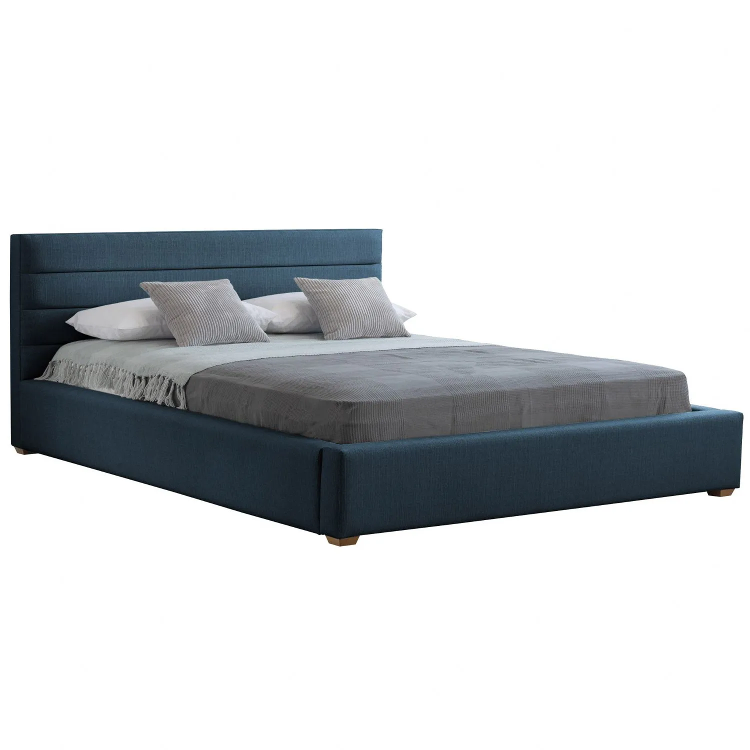 Deep Blue Clove Super King Size Bed Frame