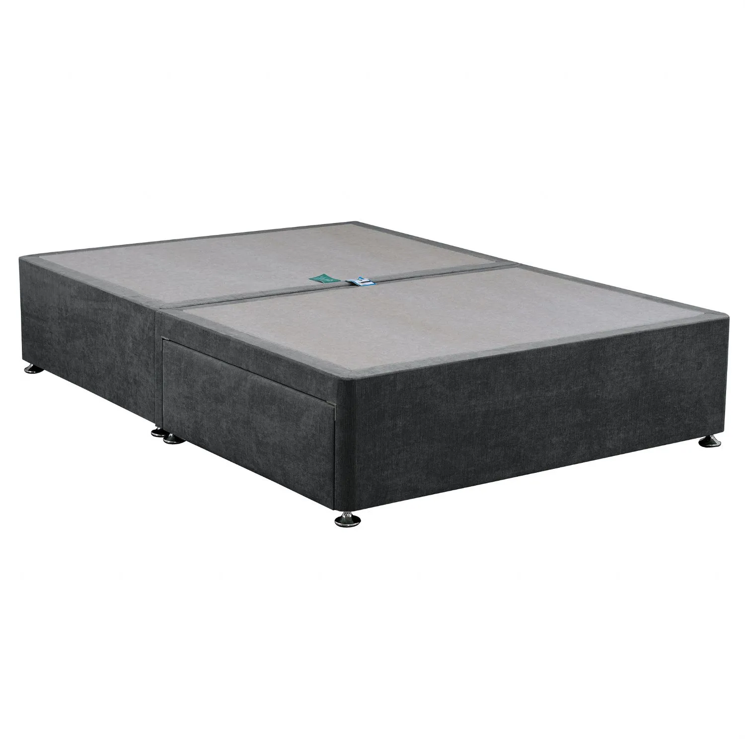 Charcoal Evolve Small Double Bed Base