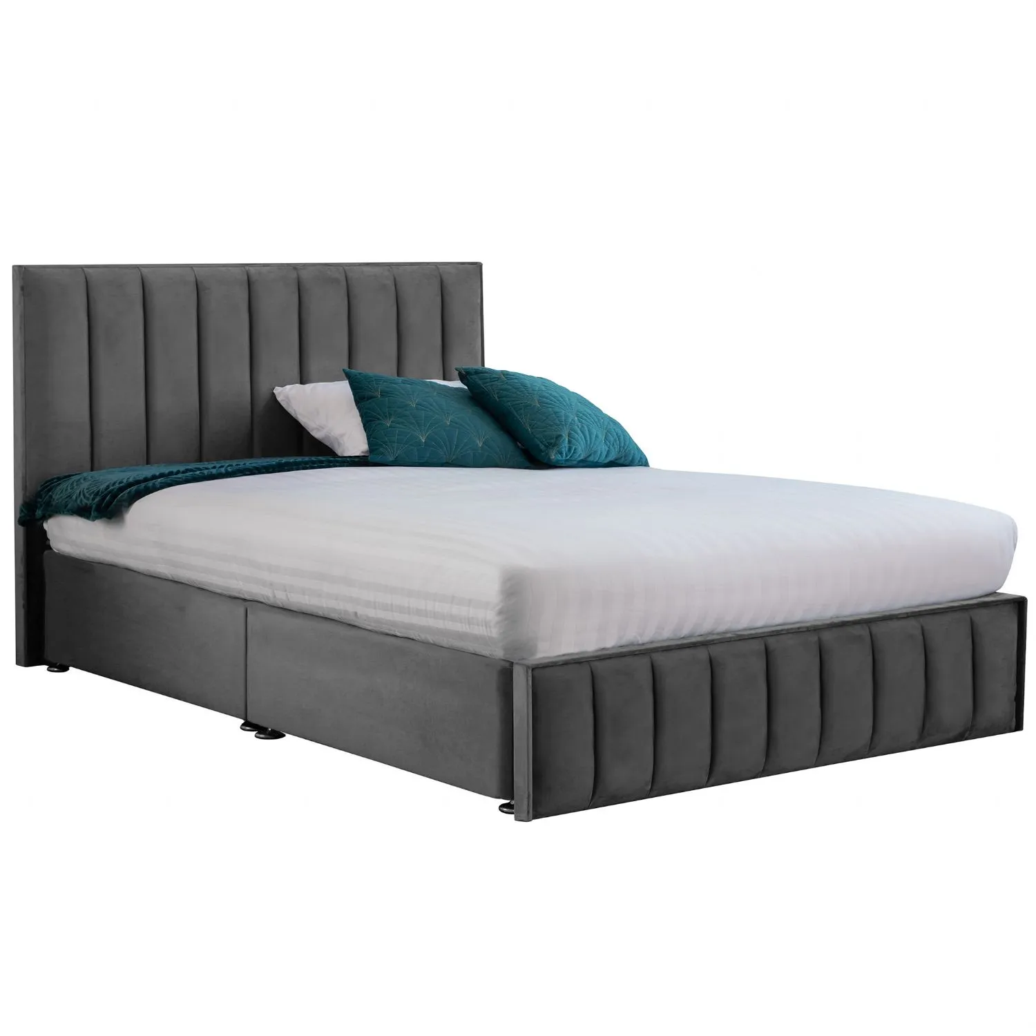 Granite Harmony Hybrid Super King Size Fabric Bed