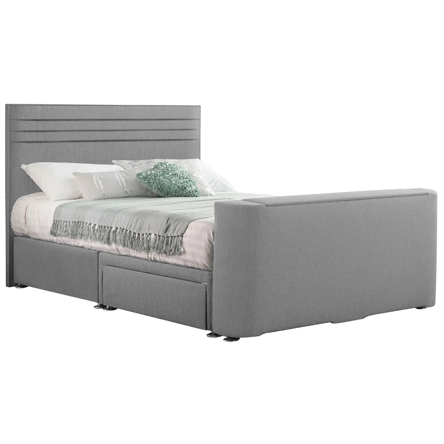 Ash Image Chic Super King Size TV Bed