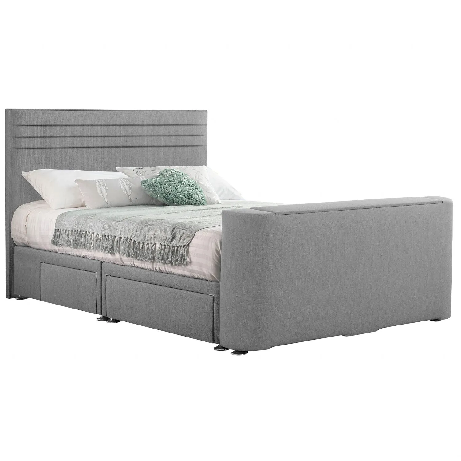 Ash Image Chic Super King Size TV Bed