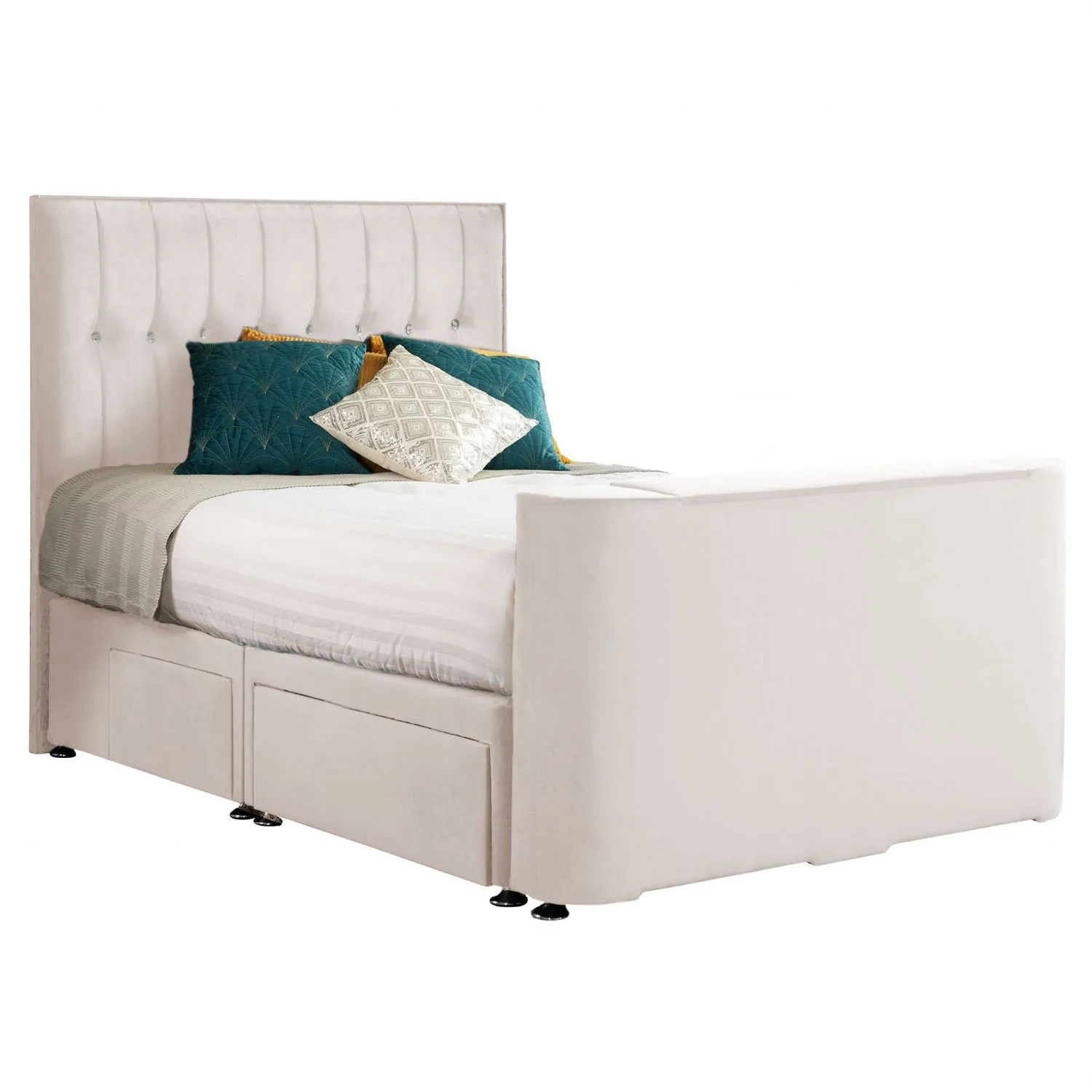 Oyster Image Sparkle Double TV Bed