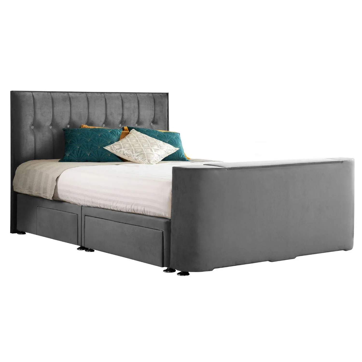 Granite Image Sparkle Super King Size TV Bed