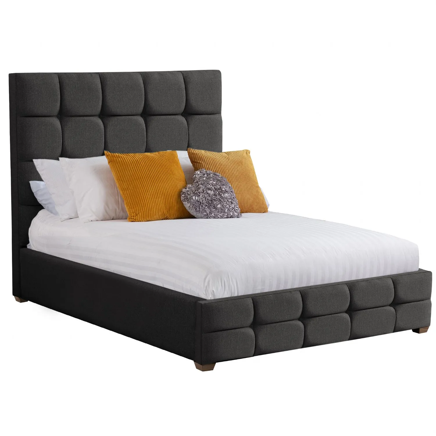 Grey Music Super King Size Standard Frame