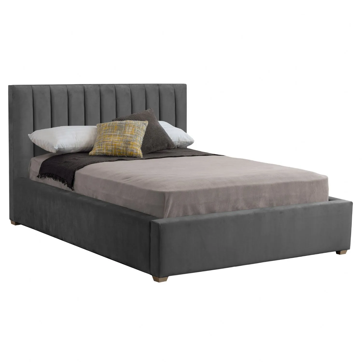 Granite Poppy Double Bed Frame