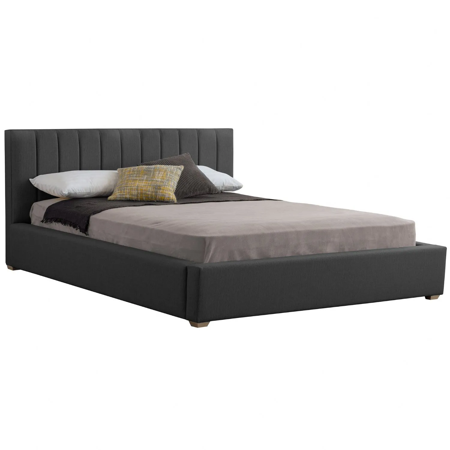 Grey Poppy Super King Size Bed Frame