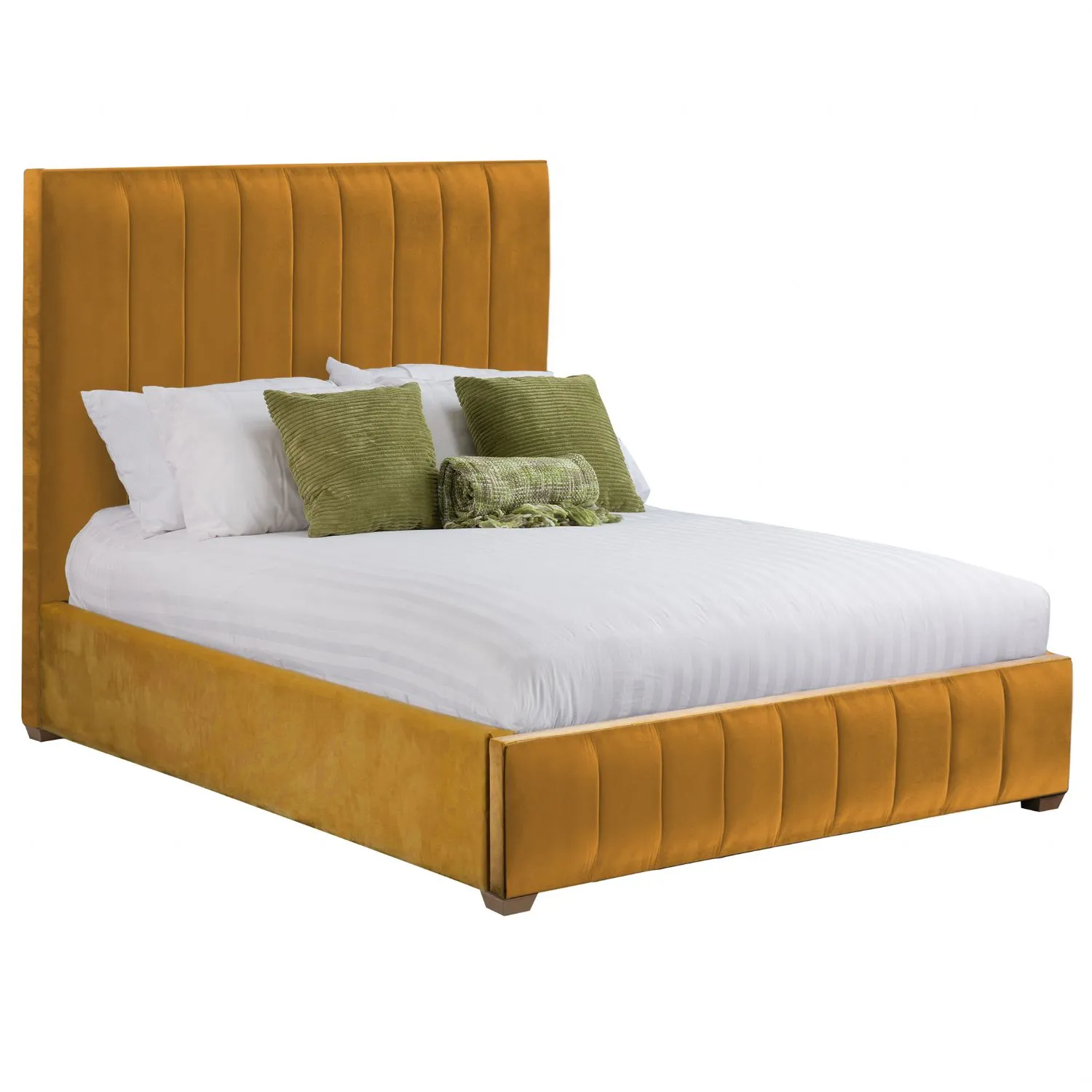 Mustard Rave King Size Standard Frame