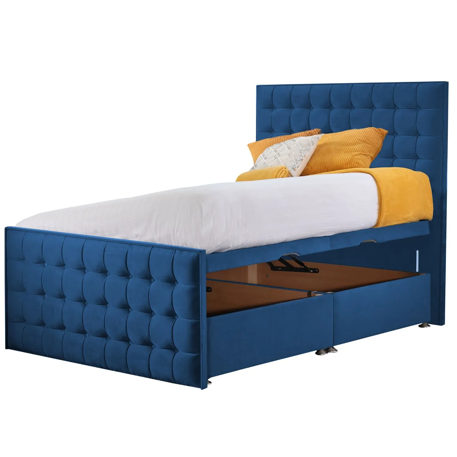 Royal Blue Style Classic Bed Frame