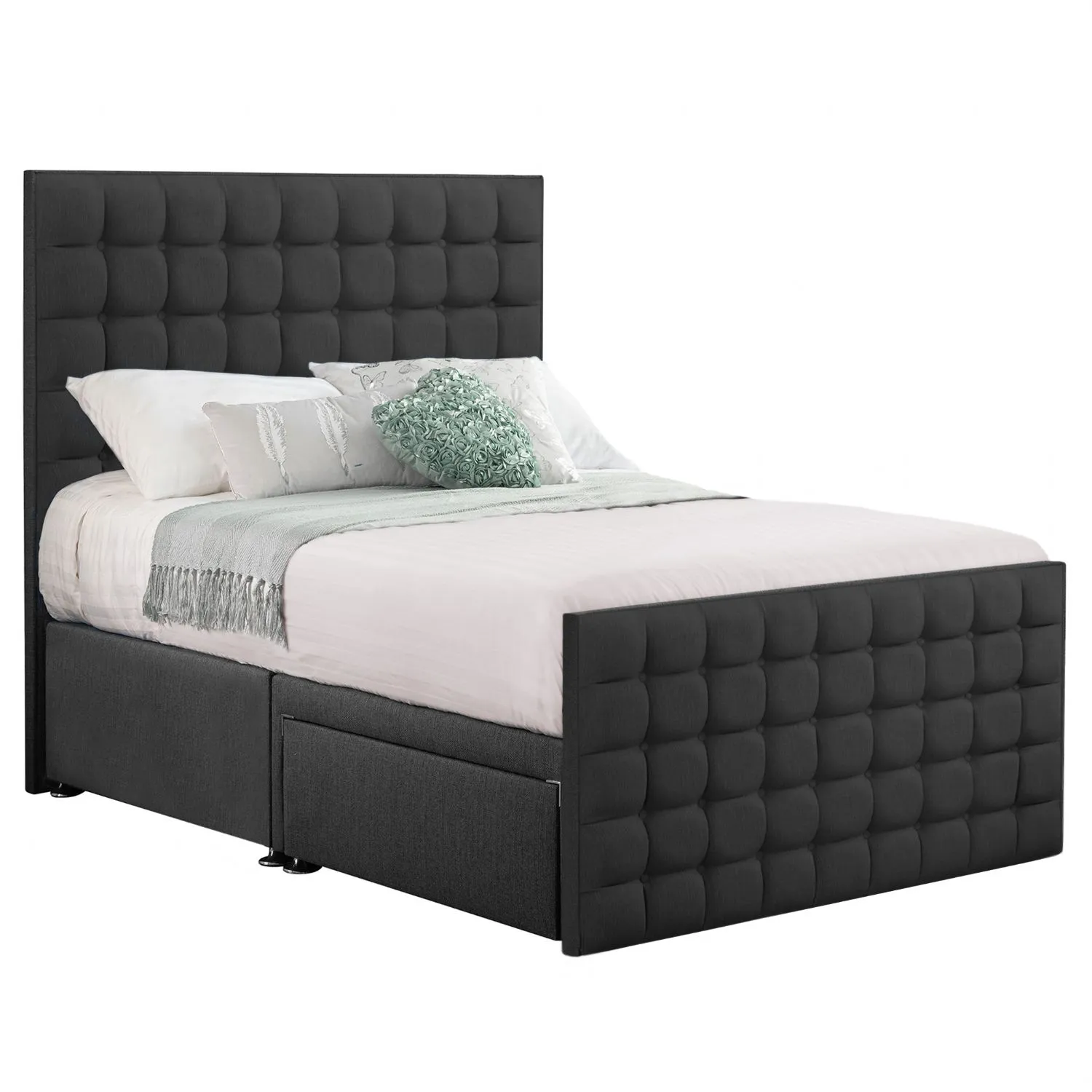 Grey Style Classic Bed Frame