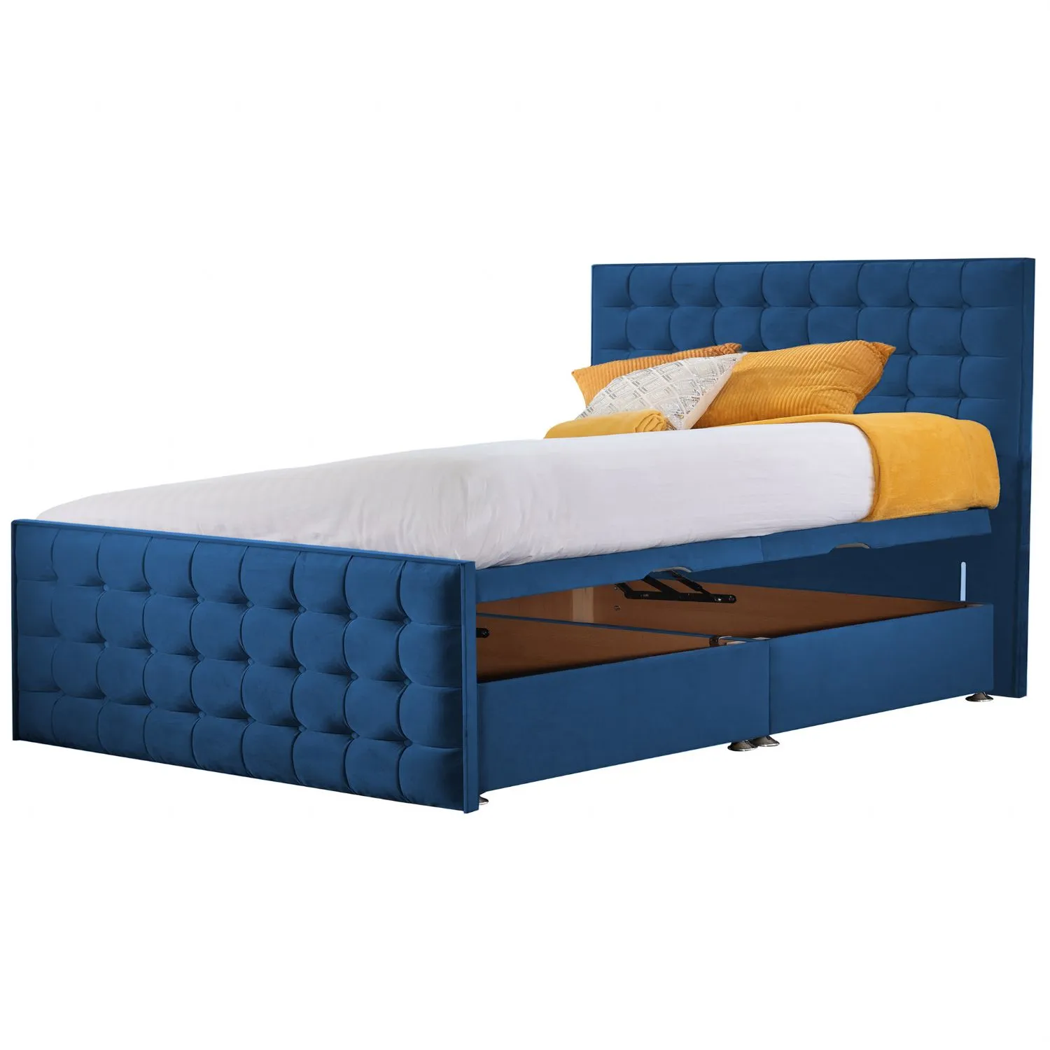 Royal Blue Style Classic Bed Frame