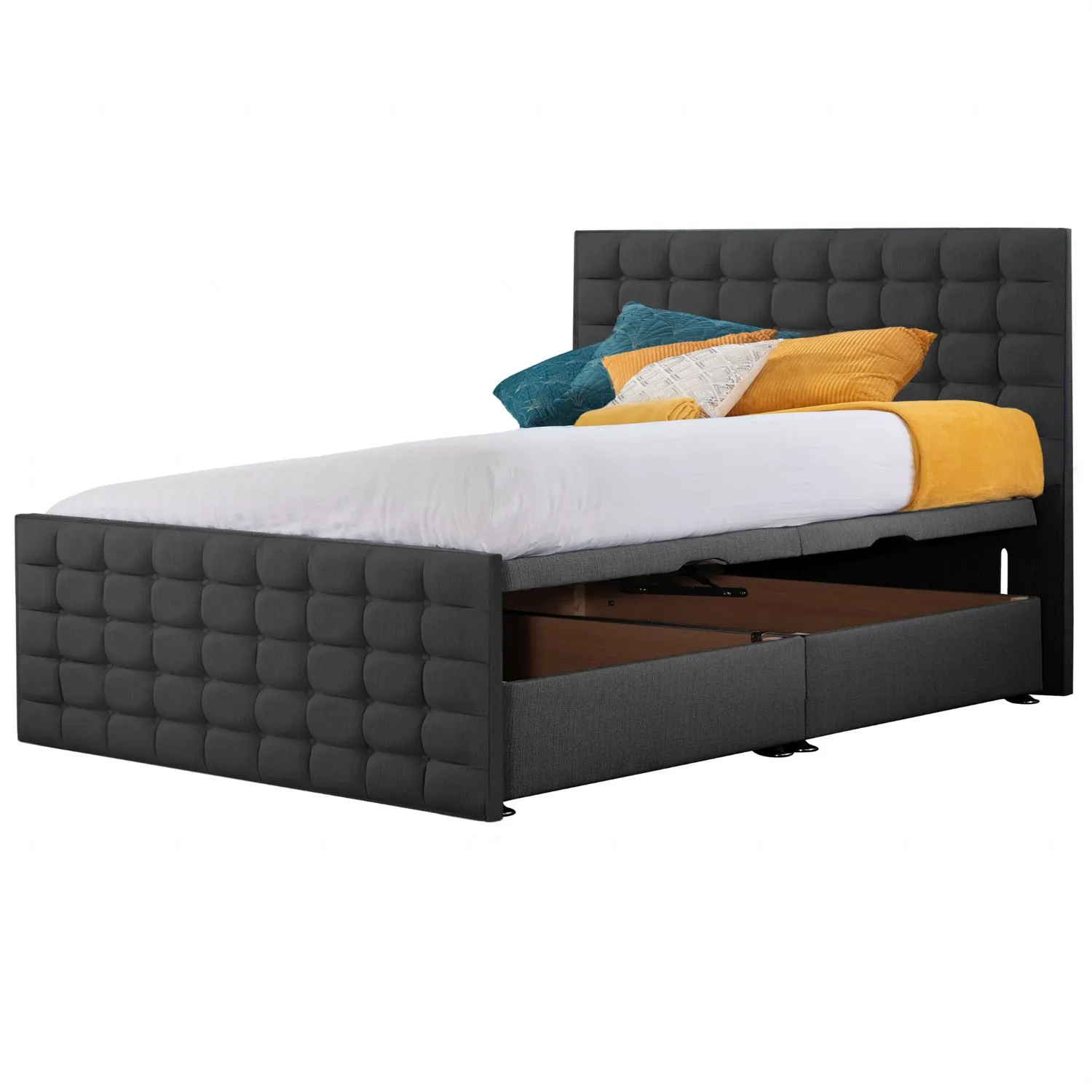 Grey Style Classic Bed Frame