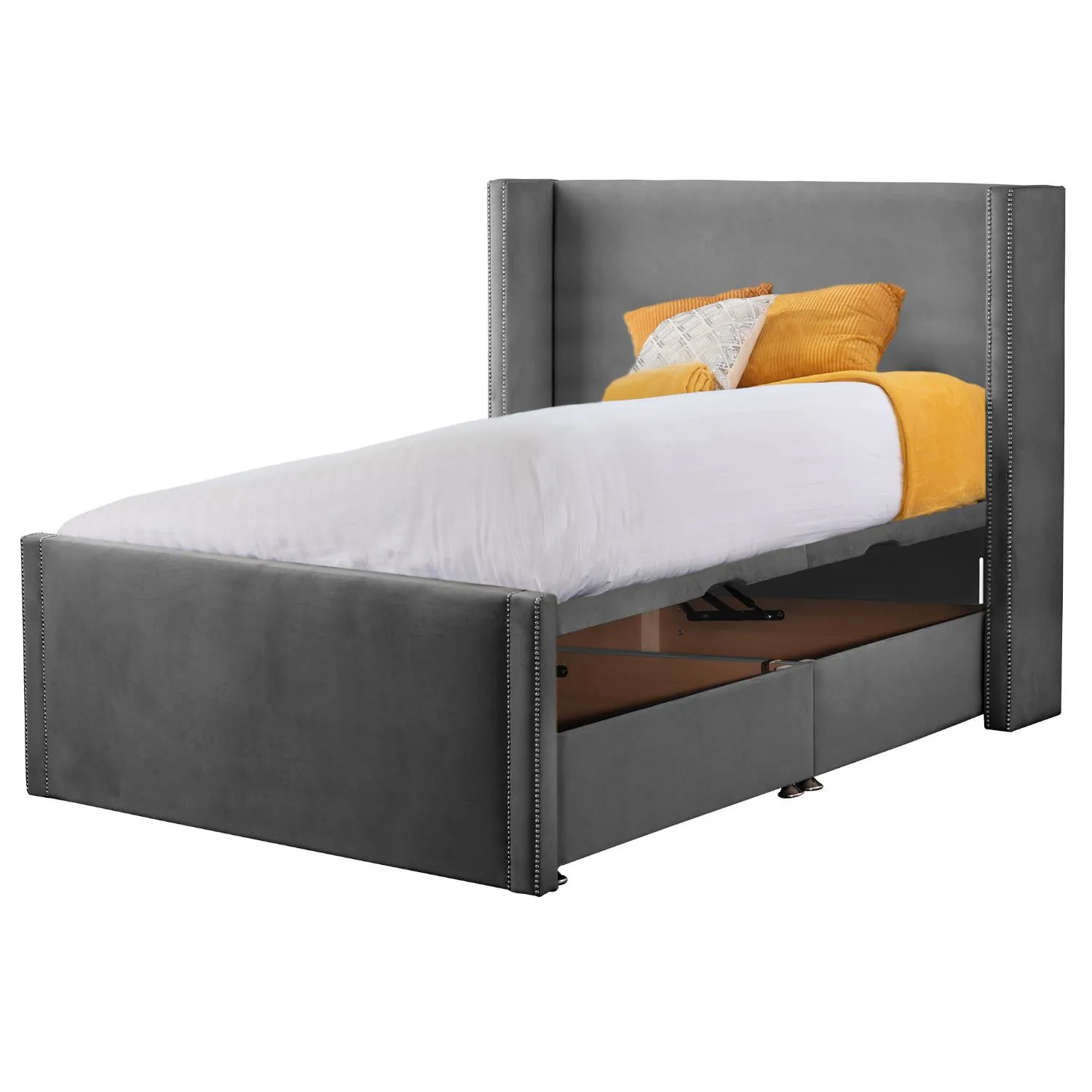 Granite Tallis Double Bed Frame