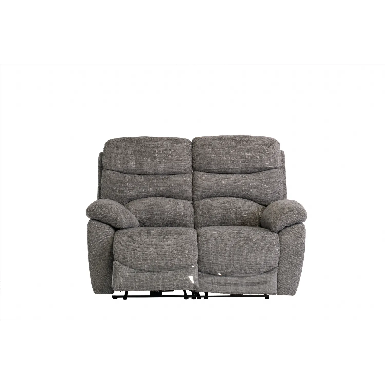 Ash Soft Fabric Electric 2 Seat Sofa