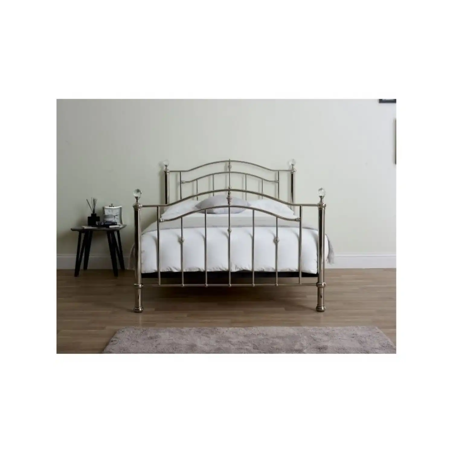 Cathy Chrome Metal Beds