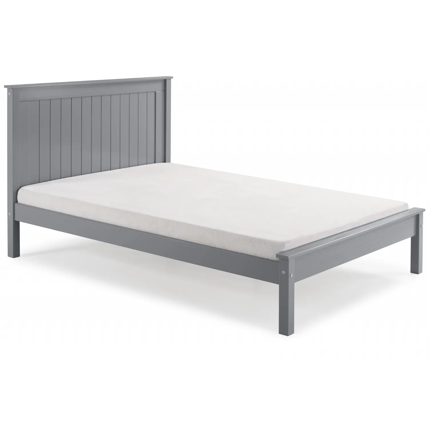 Painted Wooden Low End 4ft 6 Double Beds