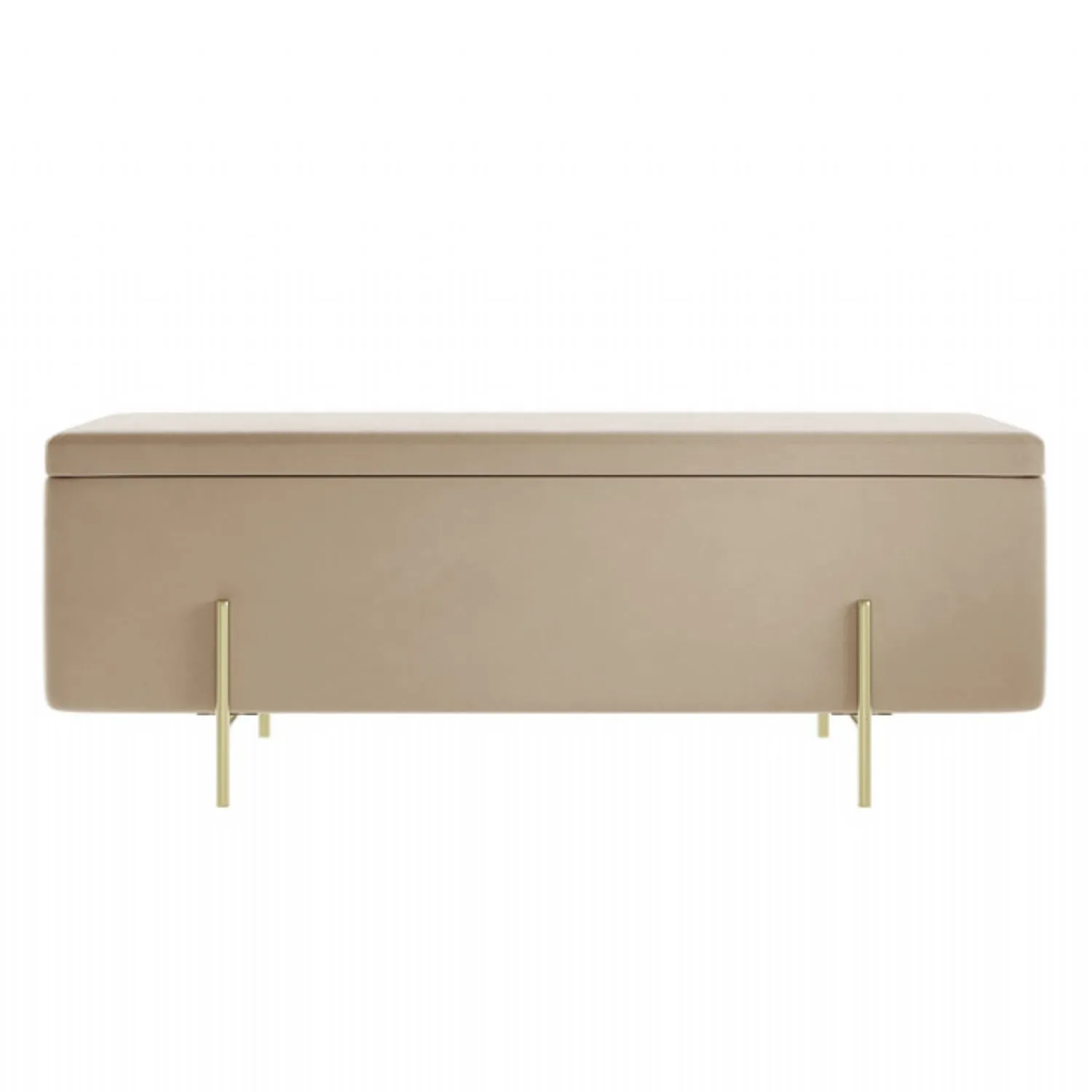 Lola Storage Ottoman Beige