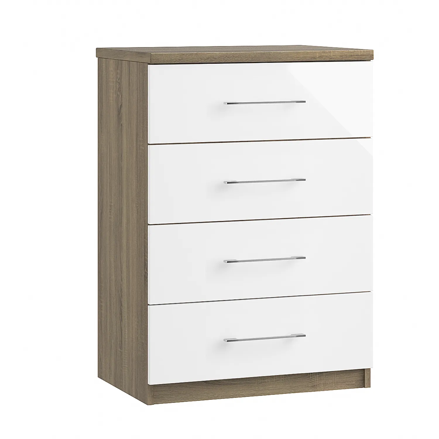 4 Drawer Midi Chest of Drawers with Colour Option