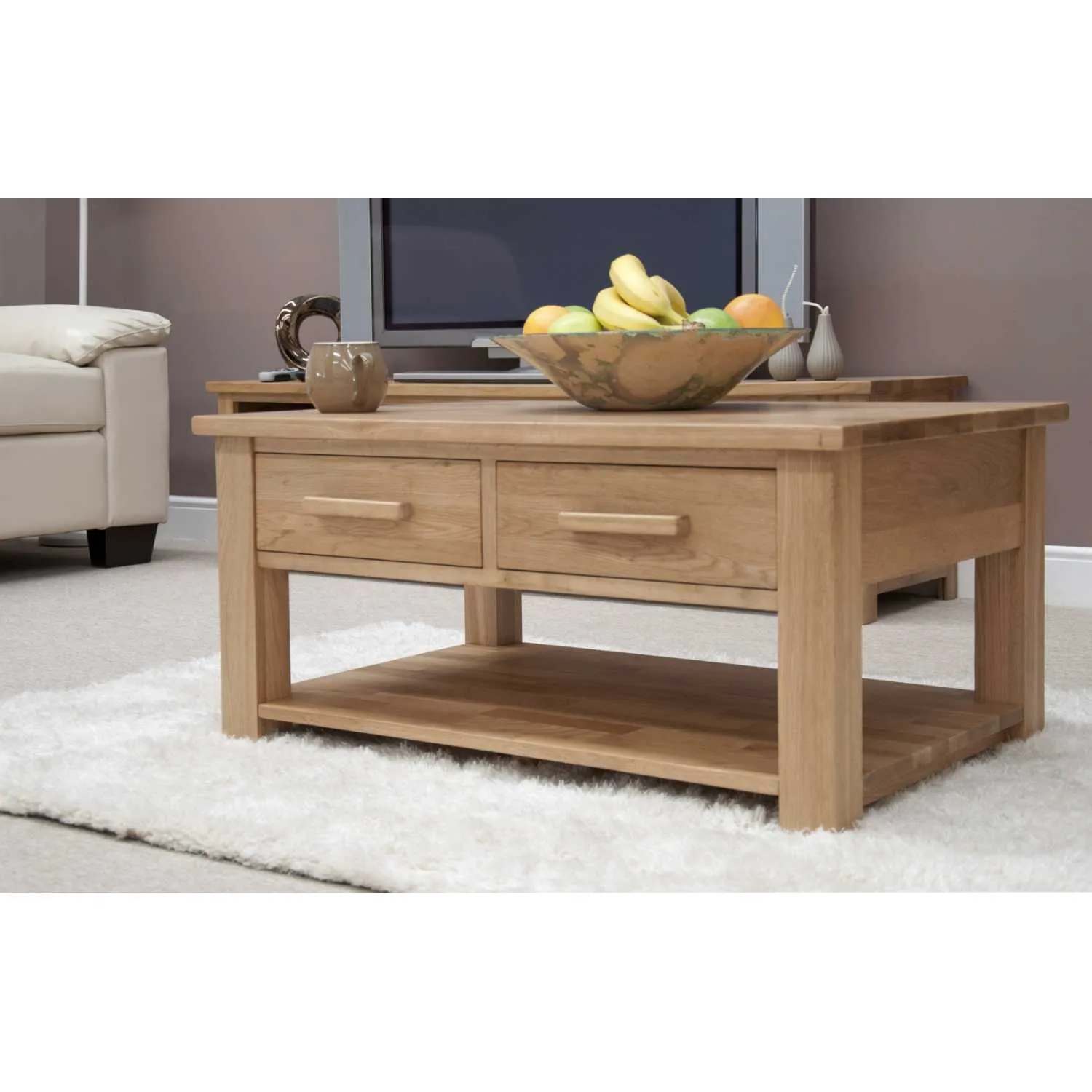 Opus 3 x 2 Coffee Table With Drawers