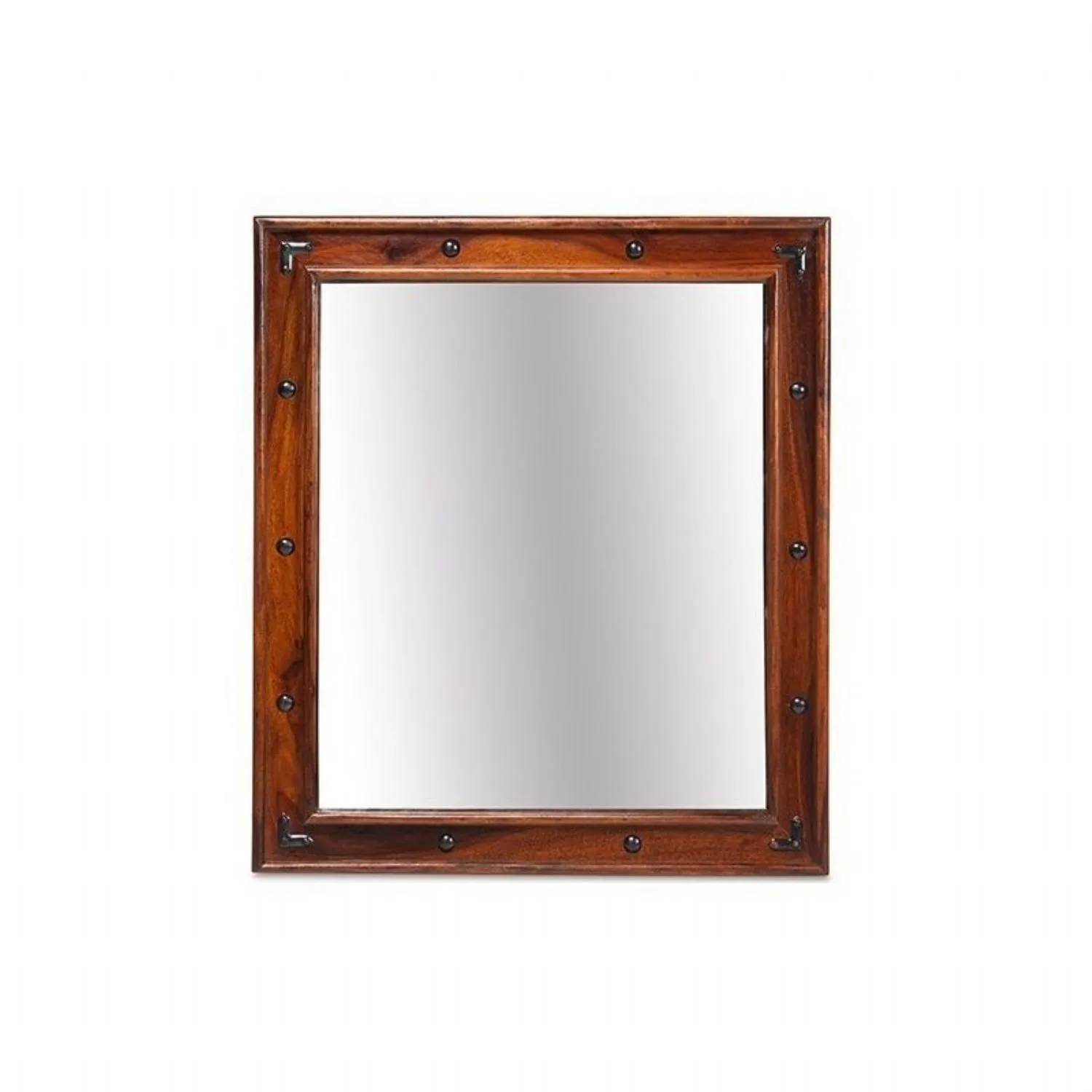 Indian Sheesham Thacket Rectangular Wall Mirror