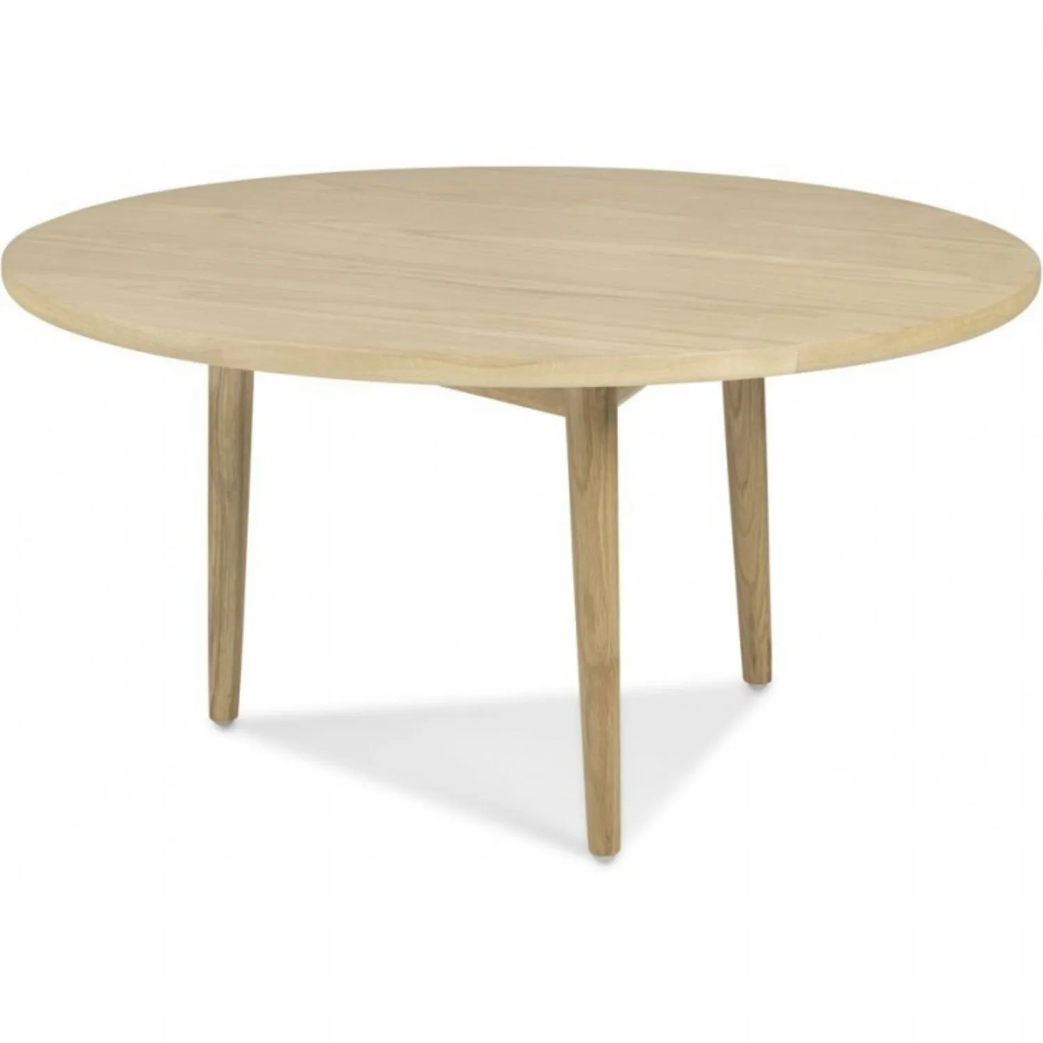 Natural Oak Circular 80cm Coffee Table