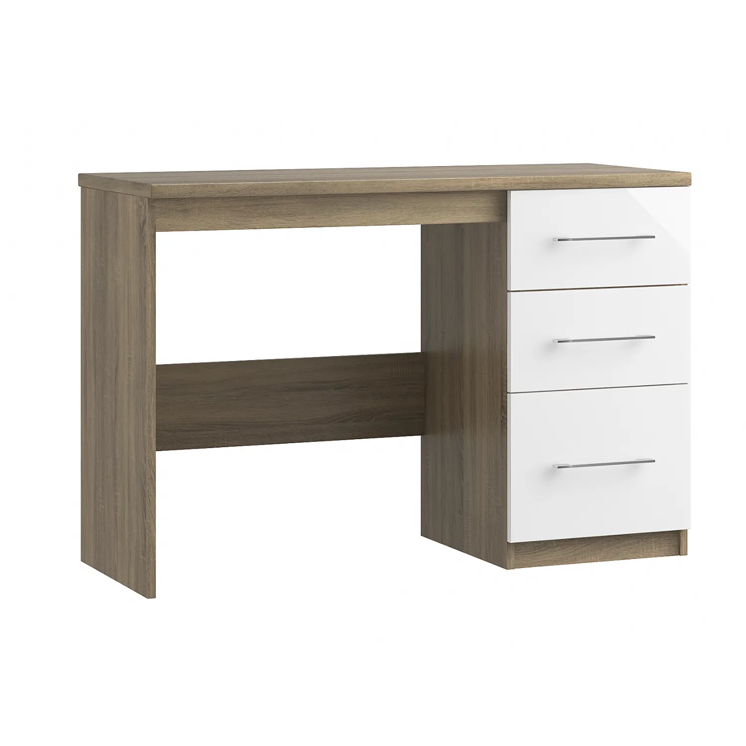 3 Drawer Single Dressing Table with Colour Option